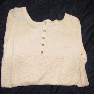 Pale Pink Sheer Sweater